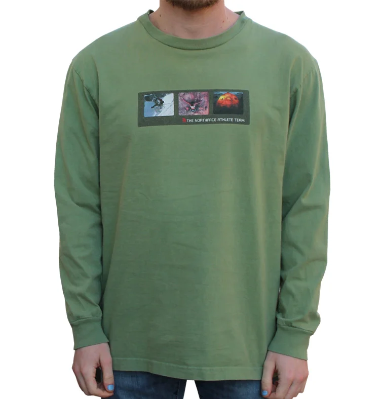 Vintage The North Face Athlete Team L/S Shirt (Size L) — Roots